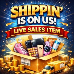 FREE SHIPPING Live Show Item